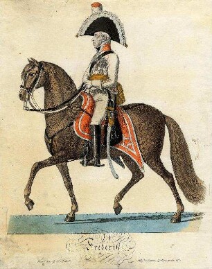 Bildnis von Friedrich VI. (1768-1839), König von Dänemark