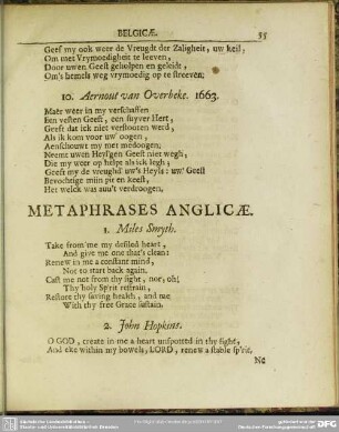 Metaphrases Anglicae
