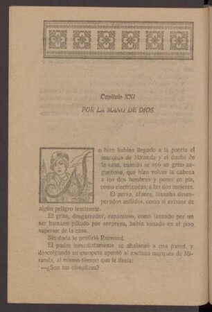 Capítulo XXI - Por la mano de Dios