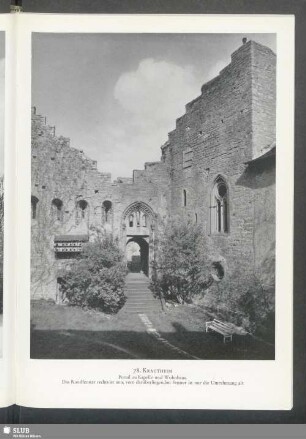 Krautheim, Portal der Kapelle und Wohnhaus