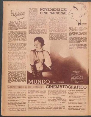 Novedades del cine nacional