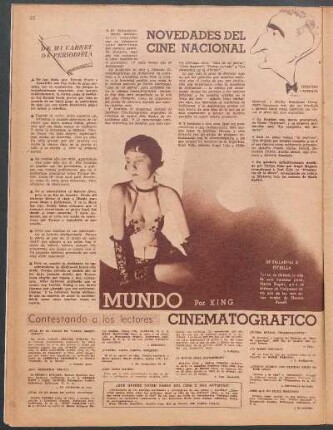 Novedades del cine nacional