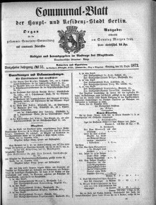 1872,51: No. 51, 22. Dezember 1872