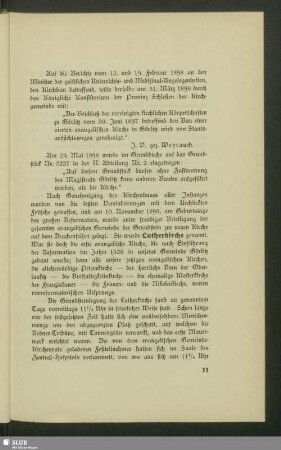 Die Grundsteinlegung der Lutherkirche
