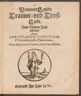 PommerLands Trauwr- und Trost-Liedt