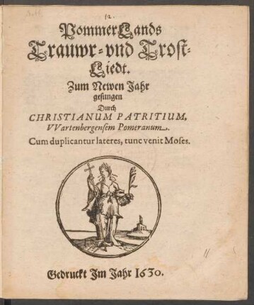 PommerLands Trauwr- und Trost-Liedt
