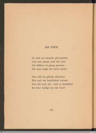 An Ende