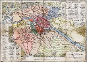 Grundriss der Königl. Residenzstädte Berlin : [Stadtplan]
