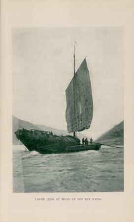 Large junk at head of Yeh-tan rapid