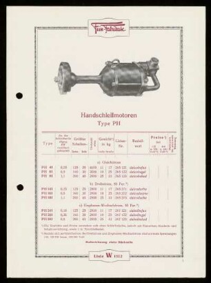 Liste W 1512