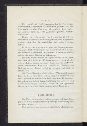 Untersuchung.