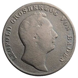 Fundmünze, 1/2 Gulden, 1841