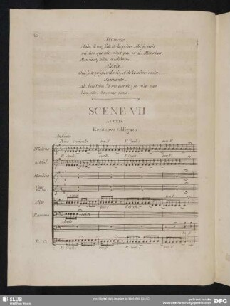 Recitativo obligato: Infid´le que t'ai-je fait