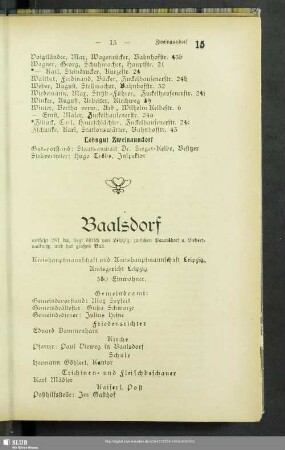 Baalsdorf