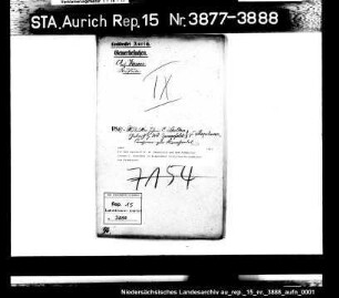 Die dem Gastwirt H. W. Zwanefeld und dem Roßmüller Johann C. Schelken in Stapelmoor erteilten Erlaubnisse zum Kramhandel