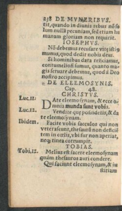 De Eleemosynis. Cap. 48.