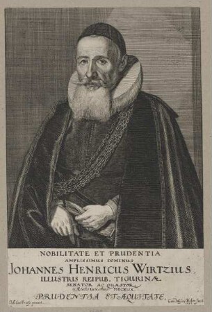 Bildnis des Johannes Henricus Wirtzius