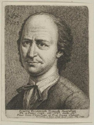 Bildnis des Frantz Friderich Franck