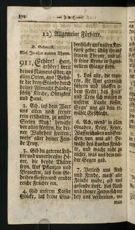 872-873, 12) Allgemeine Fürbitte