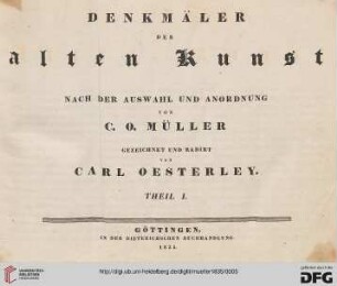 Denkmäler der alten Kunst