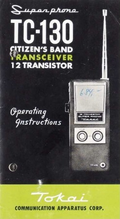 Betriebsanleitung: Transistor „Tc-130“