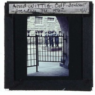 Dresden, Gedenkstätte Münchner Platz,Dresden, Wittig, Figurengruppe der Antifaschistische Mahn- und Gedenkstätte