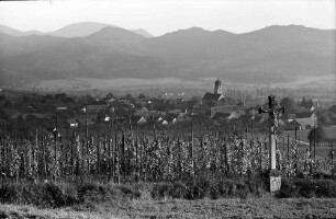 Kirchhofen: Blick vom Batzenberg auf Kirchhofen