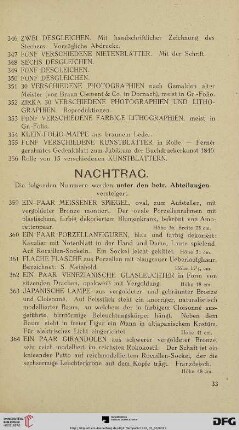 Nachtrag (Nr. 359-376)