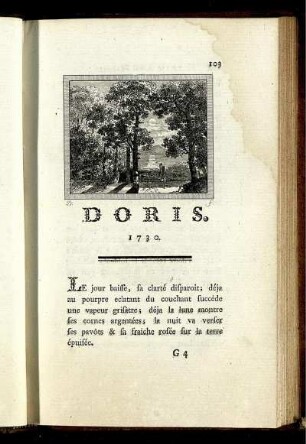 Doris. 1730.