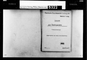 Organisation der technischen Staatsbehörden