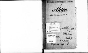 RGBl. und das Gesetzblatt für Elsass-Lothringen: Bd. 7