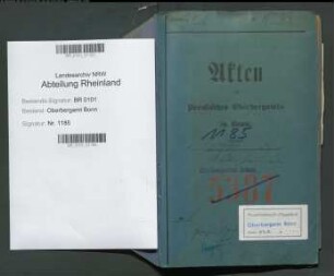 Baum; Walter, Bergassessor; Prüfungs- u. Personalakten Band 1