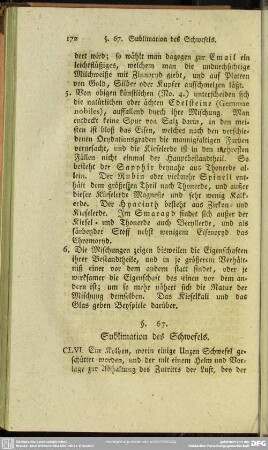 §. 67. Sublimation des Schwefels