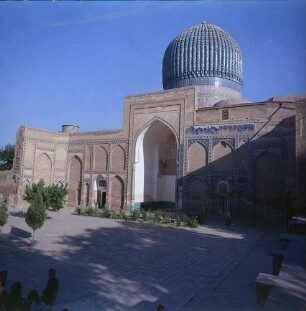 Usbekistan. Samarkand. Gur-Emir-Mausoleum. Außenansicht