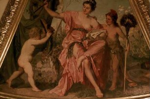 Deckengemälde — Allegorie der Komödie