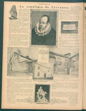 La sepultura de Cervantes
