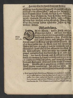 Abhandelung.