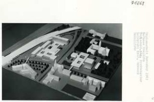 Rathaus, Berlin-Steglitz (Diplomarbeit bei Kurt Dübbers): Modellfoto