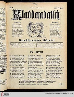 Hefte 6-9, Februar 1911