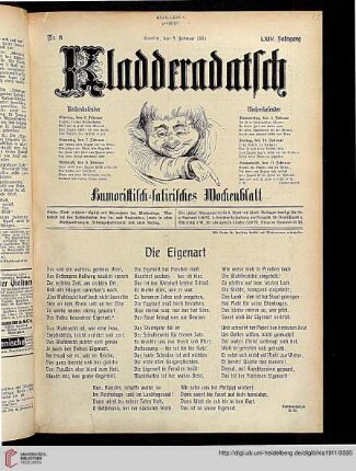Hefte 6-9, Februar 1911