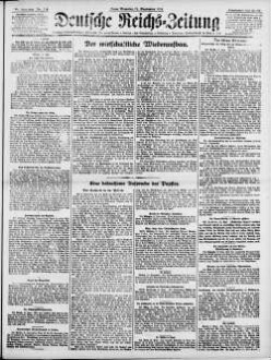 Deutsche Reichs-Zeitung. 1871-1934