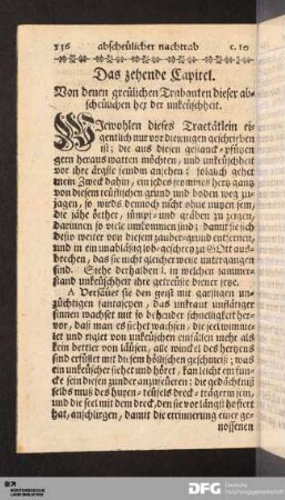 Das zehende Capitel.