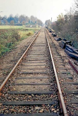 Blumendorf: Gleiserneuerung