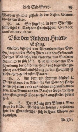 Uber den Anderen Hirten-Gesang.