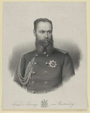 Bildnis des Karl I. Koenig von Württemberg