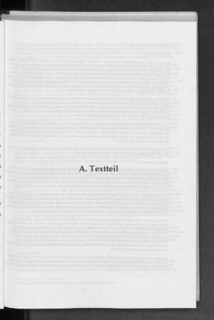 A. Textteil