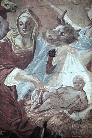 Geburt Jesu und Anbetung der Hirten