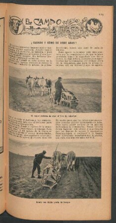 ¿Cuándo y cómo se debe arar? : El campo y la chacra