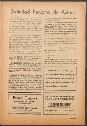 Sociedad peruana de actores