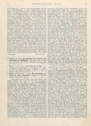 47-49 [Rezension] Holzhey, Karl, Die Inspiration der hl. Schrift in der Anschauung des Mittelalters